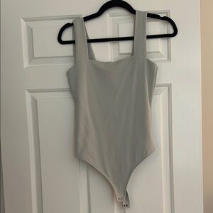 Abercrombie Seafoam Green Square Neck Bodysuit